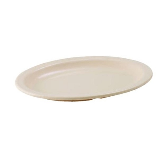 [5402] WINCO MMPO-96 Oval Platter 9" Tan