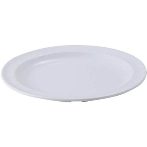 [6127] WINCO MMPR-8W Round Plate WHT 8" DZ