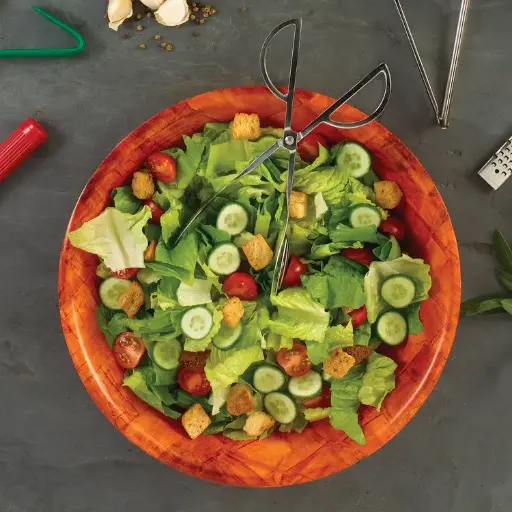 [1540] WINCO PBB-15 PC Pebbled Salad BOWL 16D 11qt