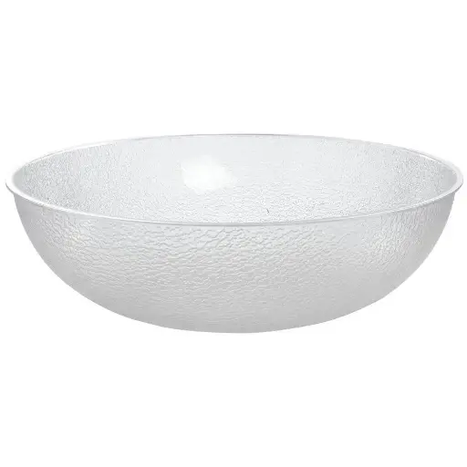 [1541] WINCO PBB-18 PC Pebbled Salad BOWL 19D 18qt