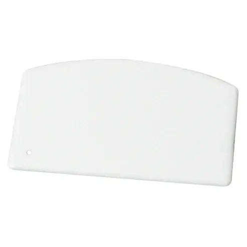 [9627] WINCO PDS-5 5.5" x 3.75" Plastic Dough Scraper