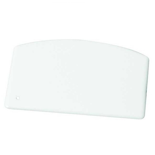 [9627] WINCO PDS-5 5.5" x 3.75" Plastic Dough Scraper