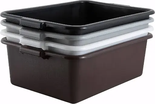 [5070] WINCO PL-7G Tote Box 15.5" x 20.25" x 7"