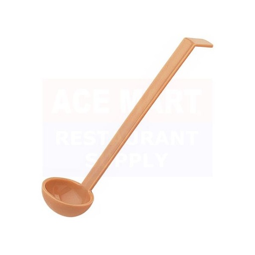 [6746] WINCO PLD-8B 3/4 Oz Beige Polycarbonate Ladle