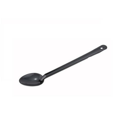 [6751] WINCO PSS-15K 15" Black Polycarbonate Serving Spoon