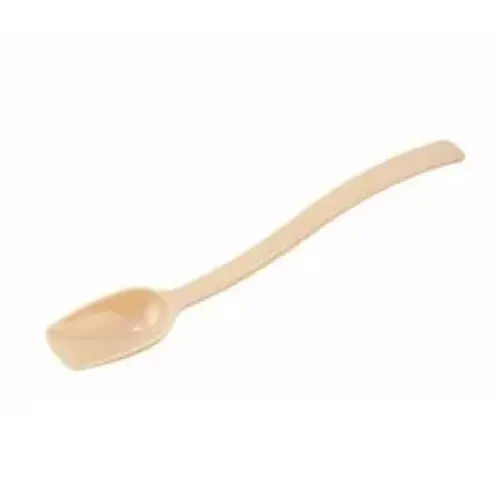[6744] WINCO PSSB-10B 3/4 Oz Beige Polycarbonate Buffet Spoon