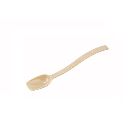 [6744] WINCO PSSB-10B 3/4 Oz Beige Polycarbonate Buffet Spoon