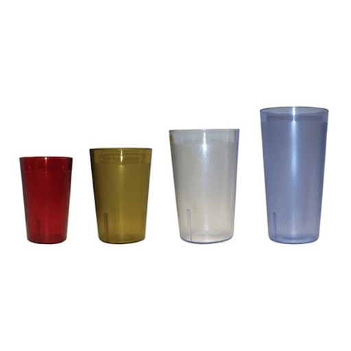 [2915] WINCO PTP-20A Tumbler Cup 20 Oz. Amber