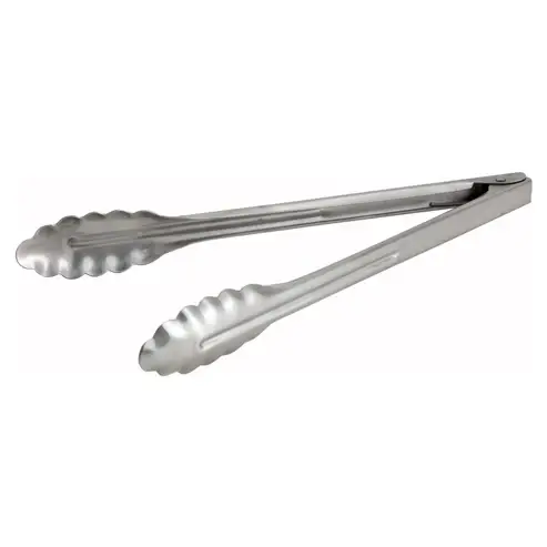 [4445] WINCO UT-12HT 12" Heavy Duty Utility Tongs 1.2 MM
