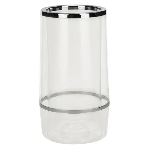 [9611] WINCO WC-4A Clear Acrylic Wine Bottle Cooler