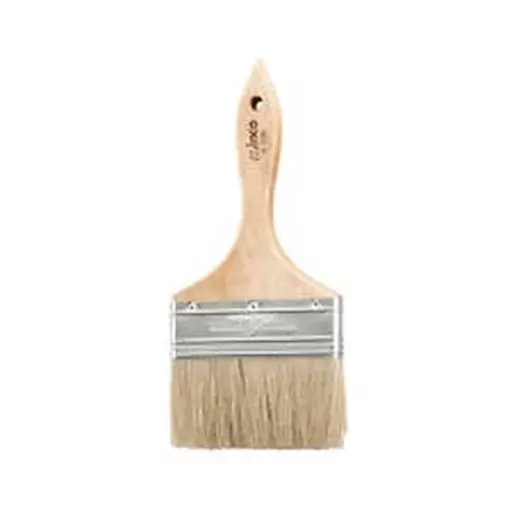 [6832] WINCO WFB-40 4" Pastry Brush Wood Handle