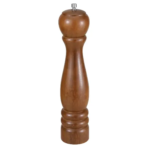 [5184] WINCO WPM-12CD Wood Pepper Mill Modern 12"