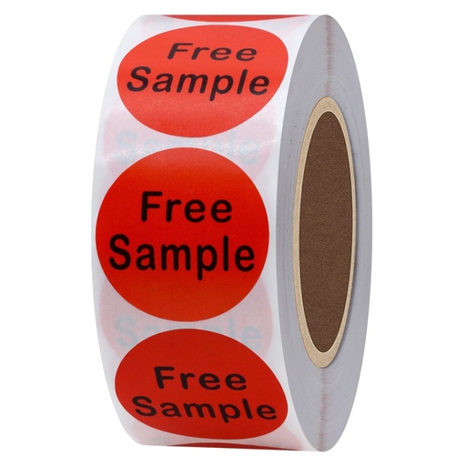 [659] "SALE" Red Round Promotional Label