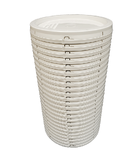 [3331] 1 Gallon Round Container Pail Lid