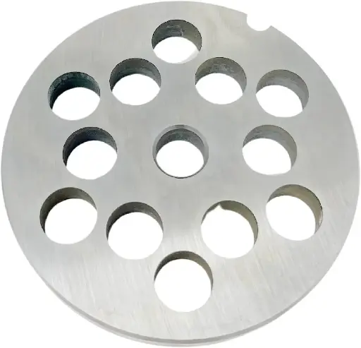 [3738] 1/2" Meat Grinder Plate #22 Double Cut