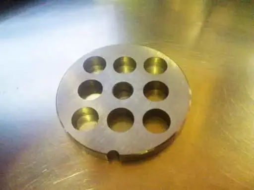 [4768] 1/2" Stainless Steel Grinder Plate #12