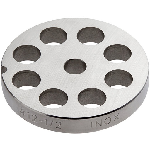 [4768] 1/2" Stainless Steel Grinder Plate #12