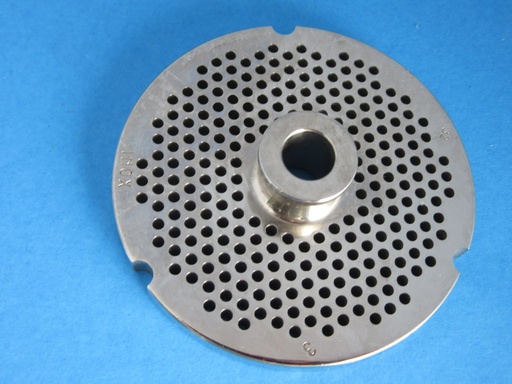 [4805] 1/4" Stainless Steel Grinder Plate #32 with Hub