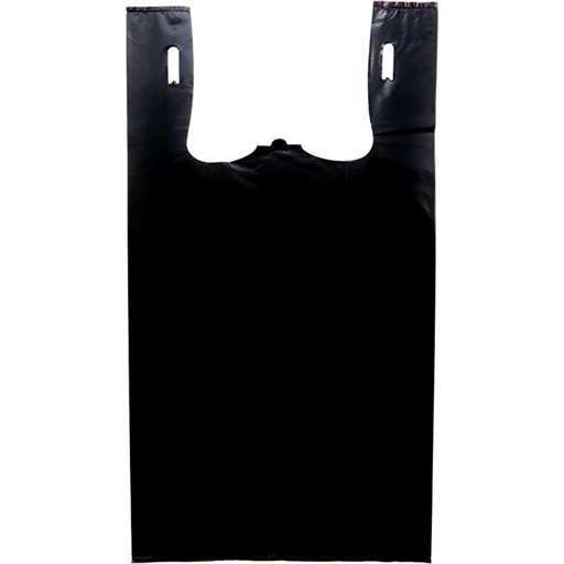 [3370] 1/6 T-Sack Bag Black 22 Micron