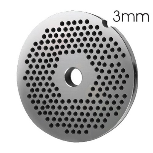 [4772] 1/8" Stainless Steel Grinder Plate #22