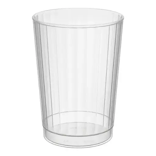 [1088] 10 Oz Comet Clear Plastic Tumbler