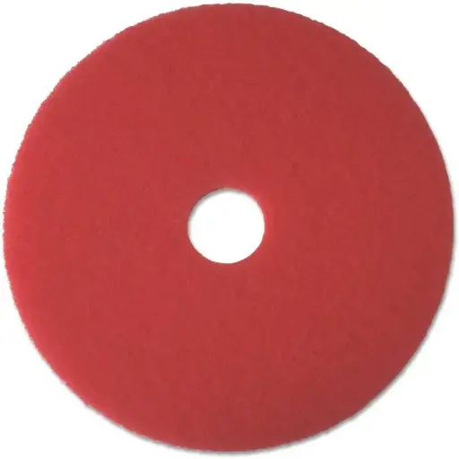 [5028] 15" RED Buffing Pad 5/cs