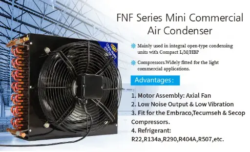 [4763] 3 HP Condenser For 8F / 10F Meat Case