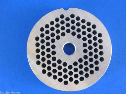 [3567] 3/16" Stainless Steel Meat Grinder Plate #12