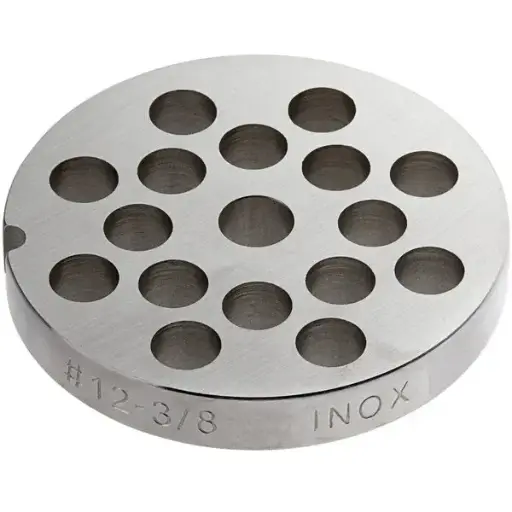 [4770] 3/8" Stainless Steel Grinder Plate #12