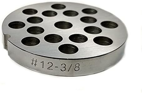 [3044] 3/8" Stainless Steel Meat Grinder Plate #12