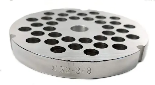 [3048] 3/8" Stainless Steel Meat Grinder Plate #32 Hard Steel
