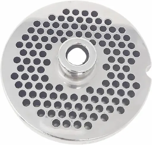 [3740] 5/16" Meat Grinder Plate #22 Double Cut