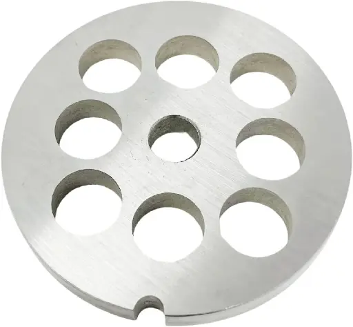 [3744] 5/8" Meat Grinder Plate #12 Double Cut