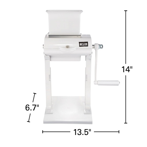 [4234] 6" Aluminum Meat Cuber and Tenderizer Attachment