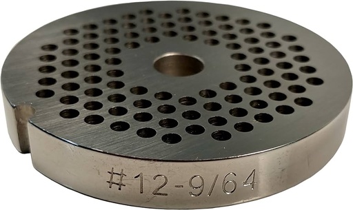 [4766] 9/64" Stainless Steel Grinder Plate #12