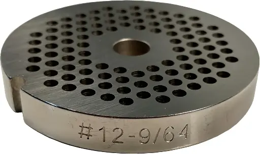 [4778] 9/64" Stainless Steel Grinder Plate #22