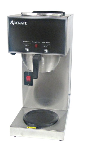 [4573] Adcraft CBS-2 Pour-Over Coffee Brewer with 2 Warmers