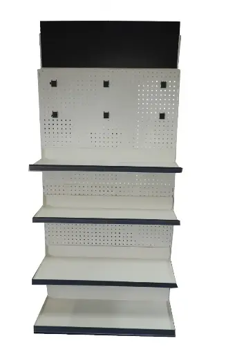 [2962] Aluminum Shelves, Perforated Direct Hook-In 14"