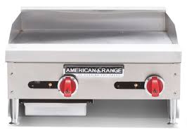 [4593] American Range 24" Countertop Nat Gas Griddle