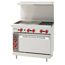 [4334] American Range AR-24G-2B 36" Range with Griddle