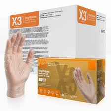 [6652] Ammex GPX3 Powder Free Vinyl Glove 