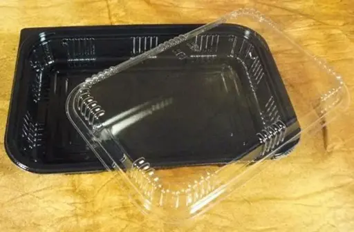 [586] Bento Box 1 Compartment With Lid