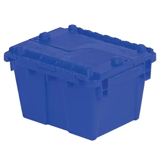 [812] Blue Tote Box 31.7" x 18.3" x 11.6"