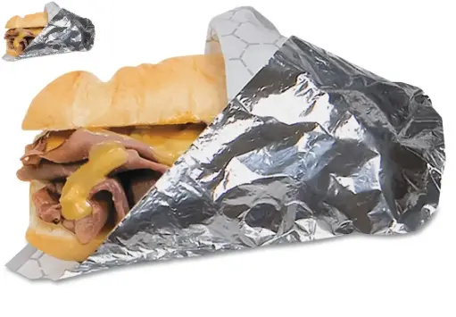 [3430] Brown Paper Products 5C16 Cushion Foil Paper 14" x 16"