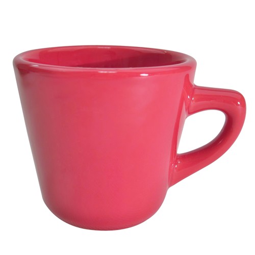 [4509] CAC China LV-1-R 7.5 Oz Red Tall Cup