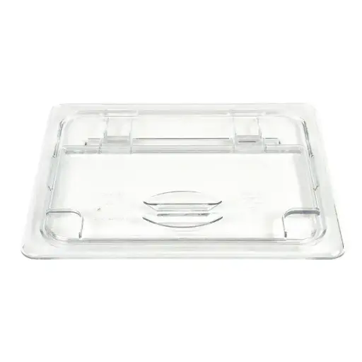 [4376] CAMBRO 20CWLN Half Size Cover Lid Flip Notched