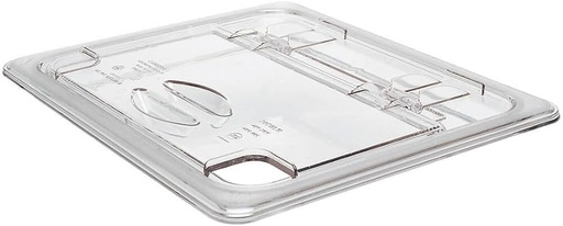 [6144] CAMBRO 60CWLN-135 Food Pan Clear 1/6 Hinge Notch