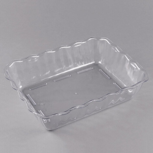 [3260] CAMBRO DC10152 Clear Tulip Display 13" x 10"