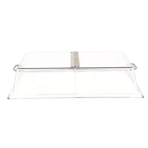 [3467] CAMBRO RD1220CWH Acrylic Dome Cover with Hinge