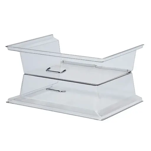 [3464] CAMBRO RD1826CWH Rectangular Display Covers with Hinge 18" x 26"
